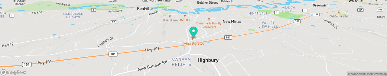 ev charging station on the map