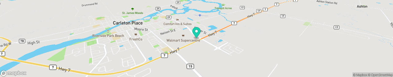 ev charging station on the map