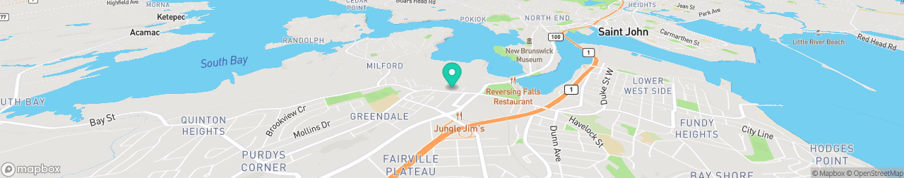 ev charging station on the map