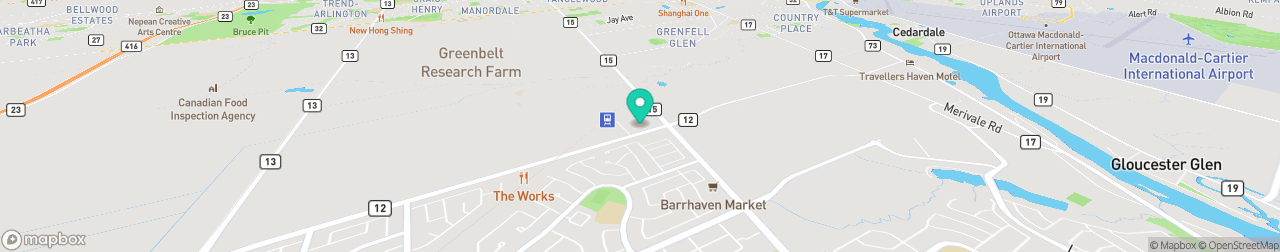 ev charging station on the map