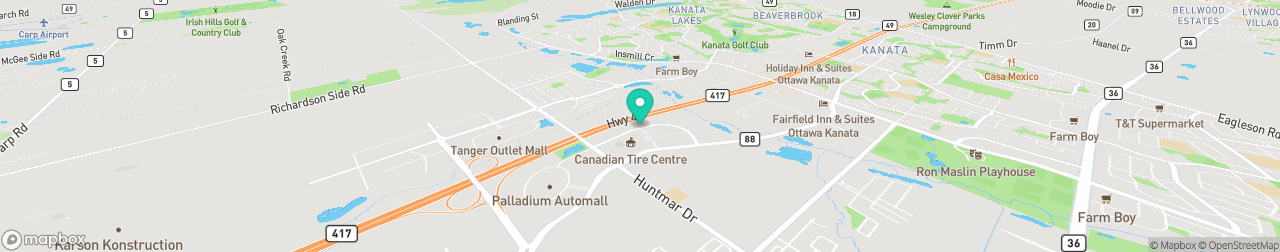 ev charging station on the map