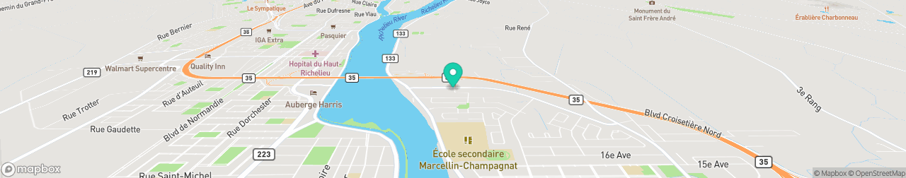 ev charging station on the map