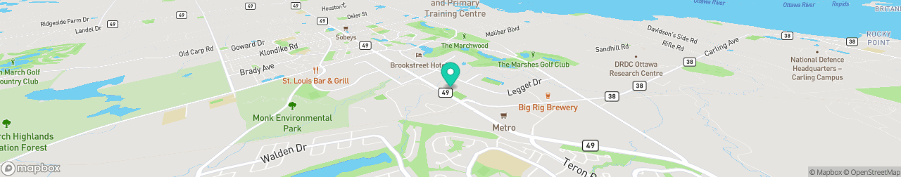 ev charging station on the map