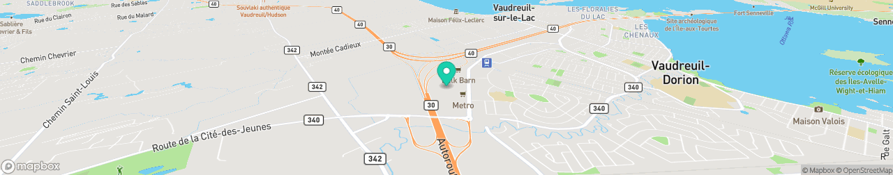 ev charging station on the map