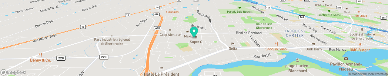 ev charging station on the map