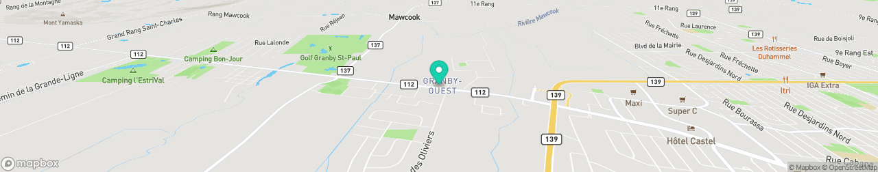 ev charging station on the map