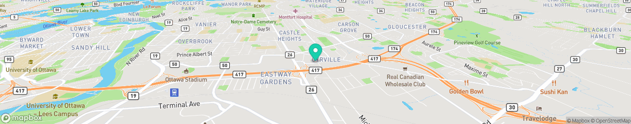 ev charging station on the map