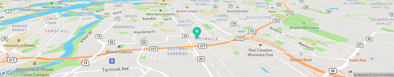 ev charging station on the map