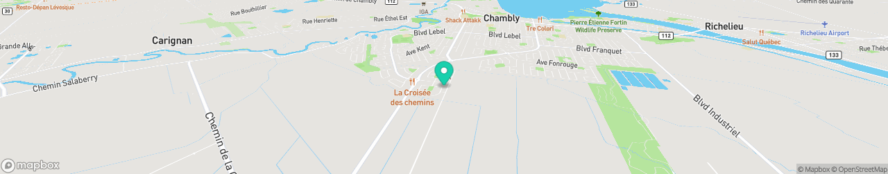 ev charging station on the map