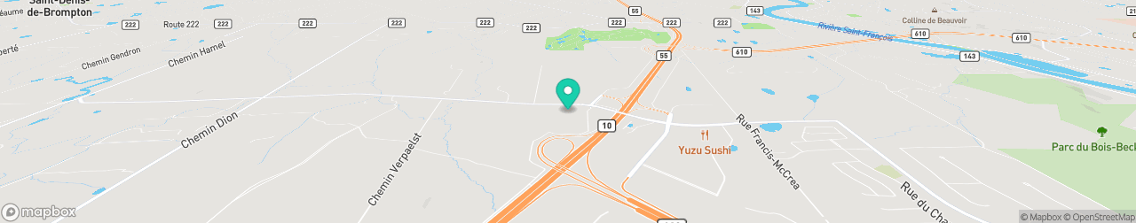 ev charging station on the map