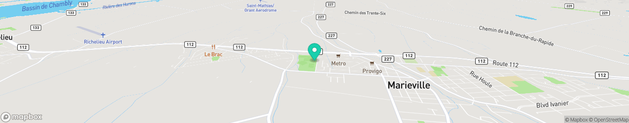 ev charging station on the map