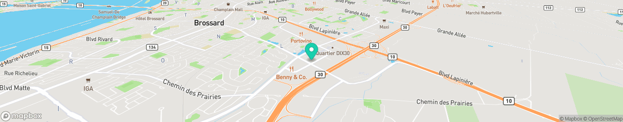 ev charging station on the map