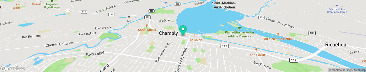 ev charging station on the map