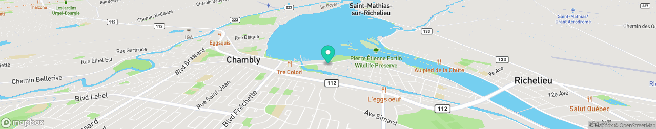 ev charging station on the map