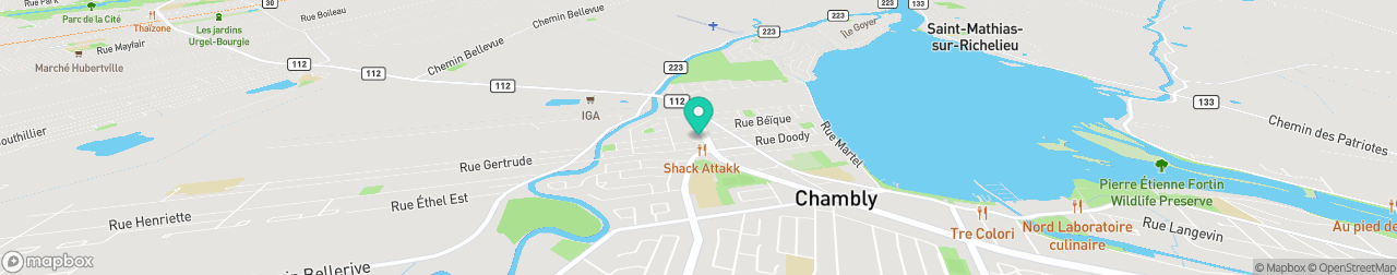 ev charging station on the map