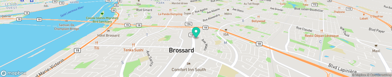 ev charging station on the map