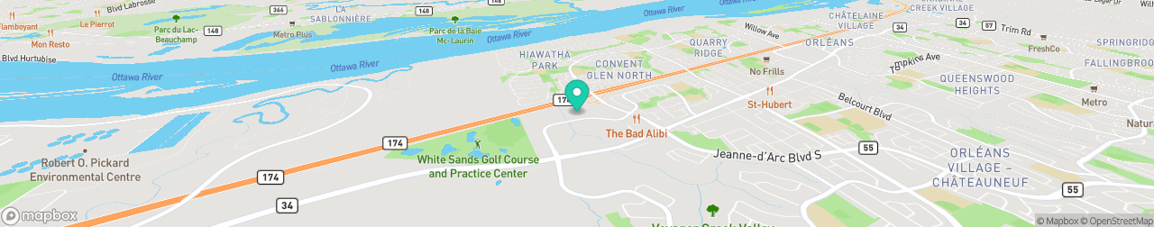 ev charging station on the map