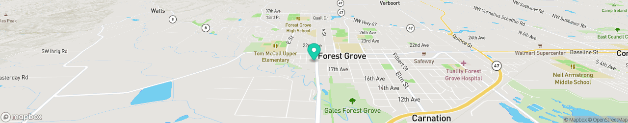 ev charging station on the map