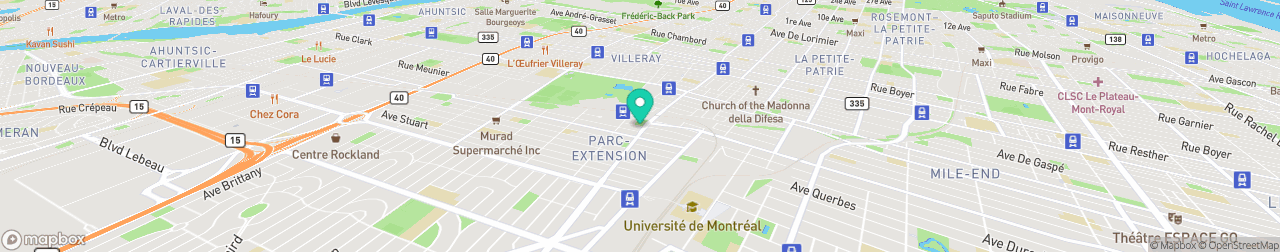 ev charging station on the map