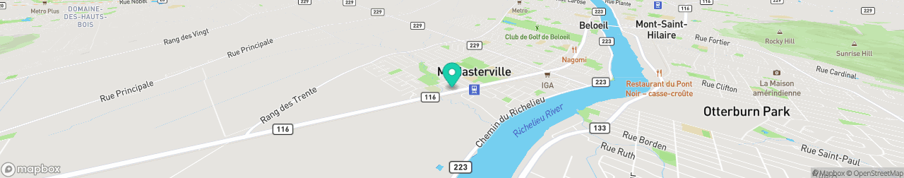 ev charging station on the map