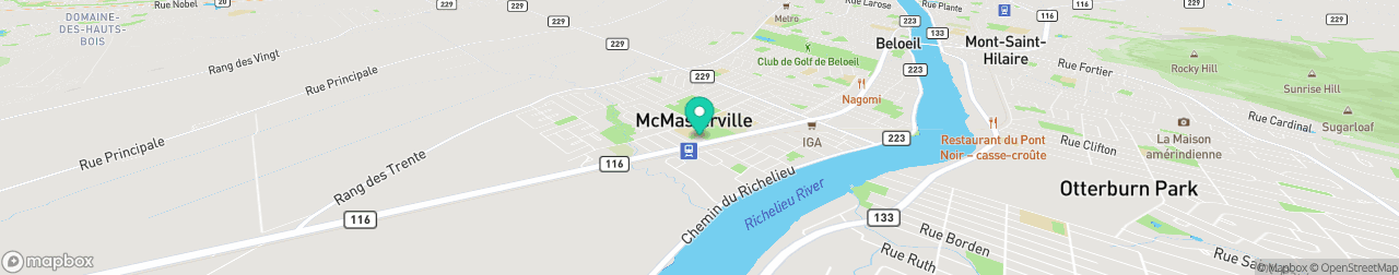 ev charging station on the map