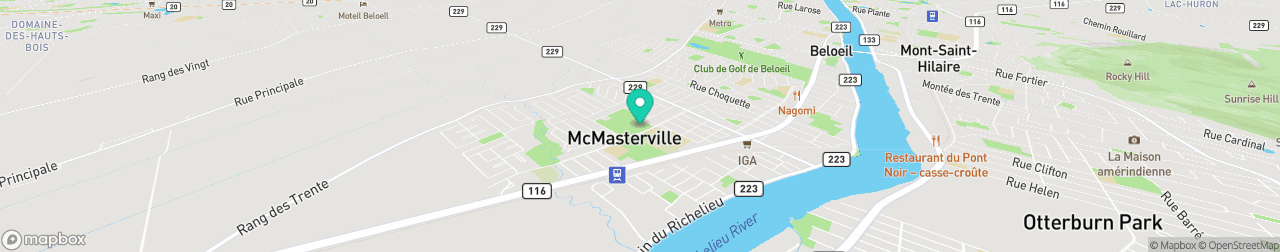 ev charging station on the map