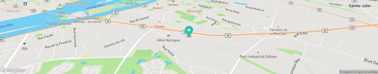 ev charging station on the map