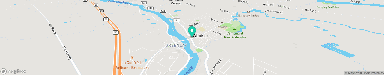 ev charging station on the map