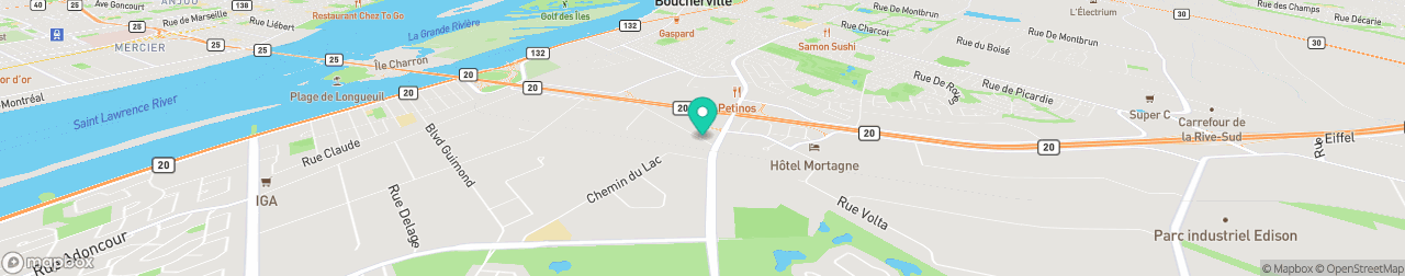 ev charging station on the map