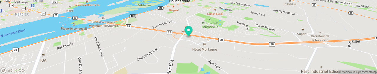 ev charging station on the map