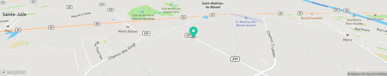 ev charging station on the map