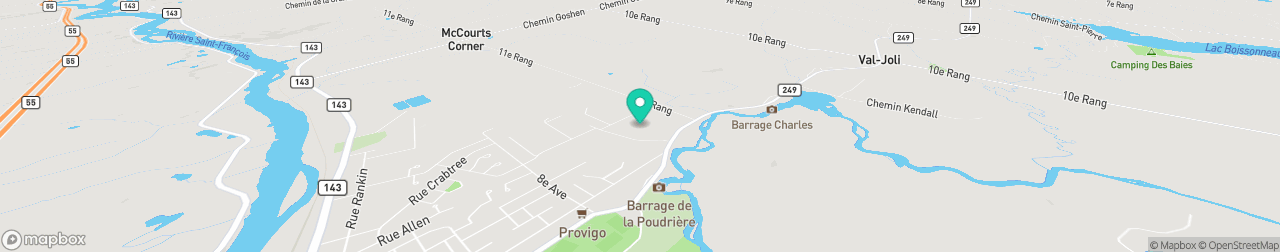 ev charging station on the map
