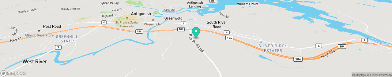 ev charging station on the map