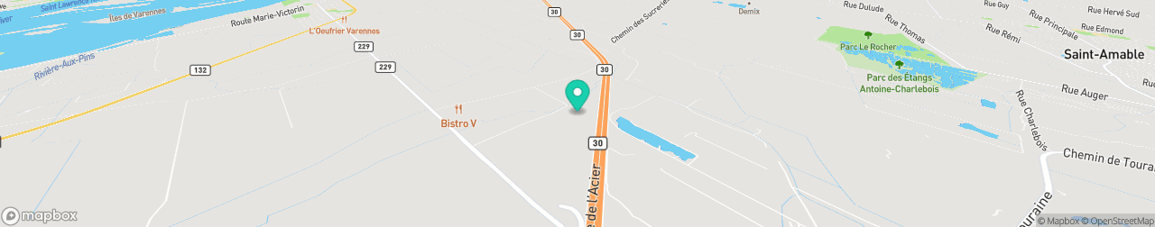 ev charging station on the map
