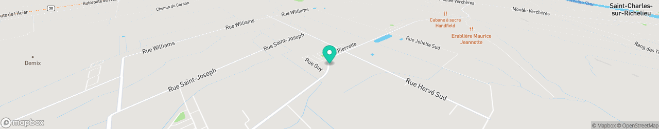 ev charging station on the map