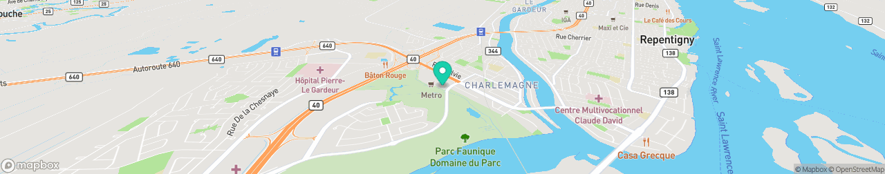 ev charging station on the map