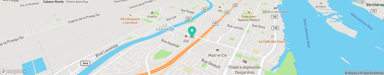 ev charging station on the map