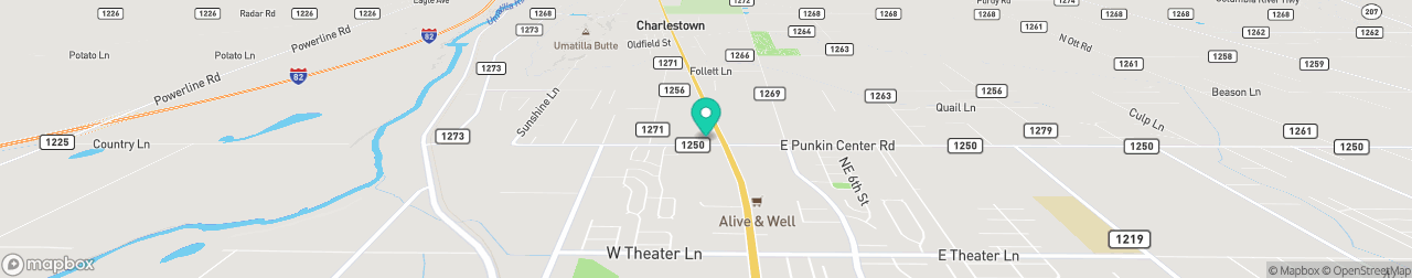 ev charging station on the map