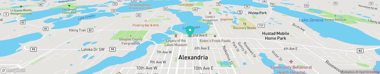 ev charging station on the map