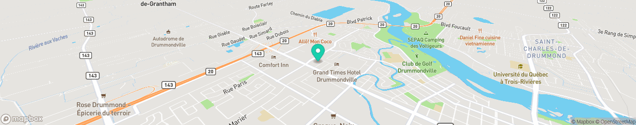 ev charging station on the map