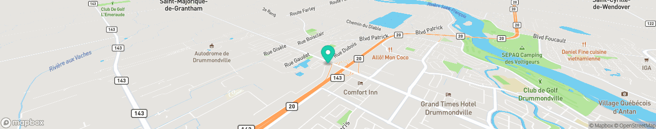 ev charging station on the map