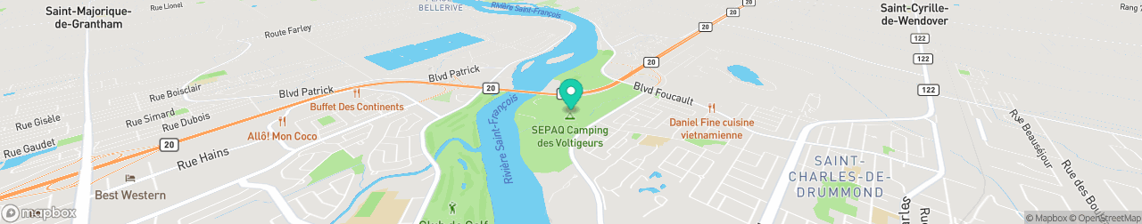 ev charging station on the map