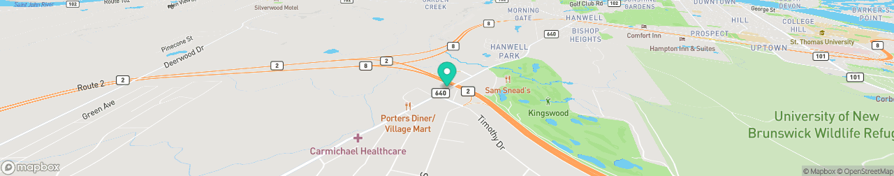 ev charging station on the map