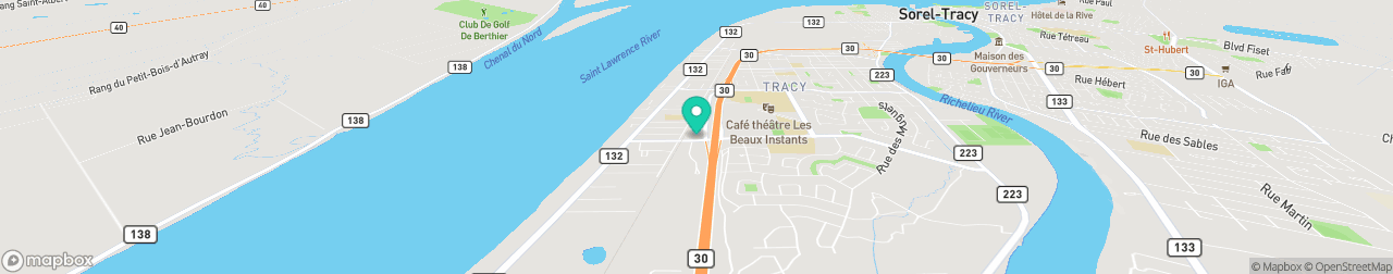 ev charging station on the map