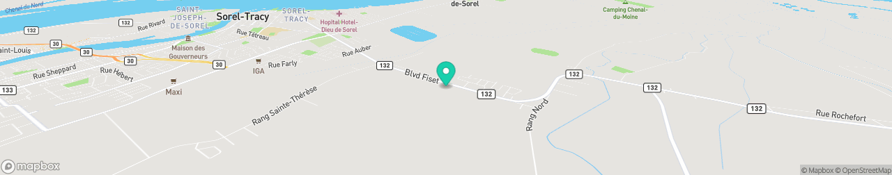 ev charging station on the map