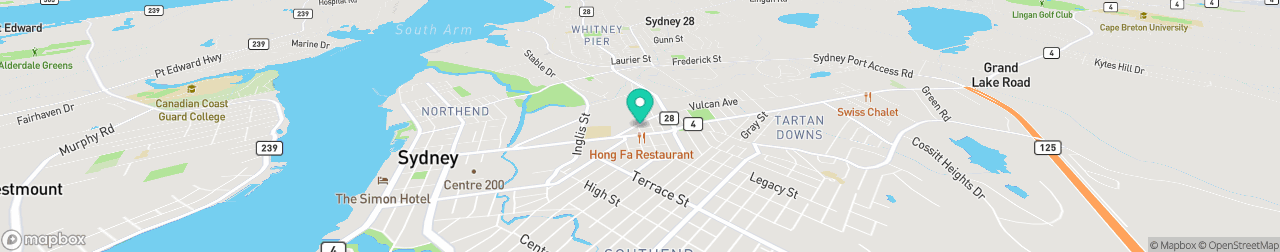 ev charging station on the map