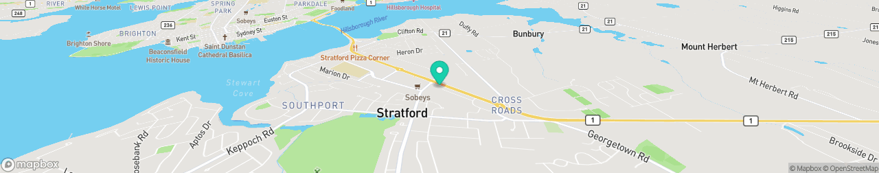 ev charging station on the map
