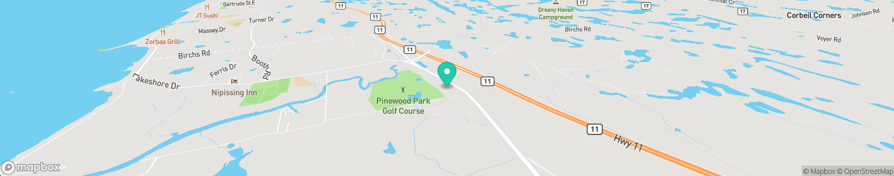ev charging station on the map