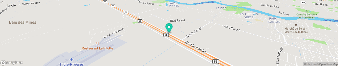 ev charging station on the map