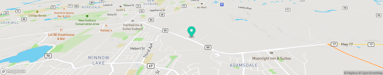 ev charging station on the map